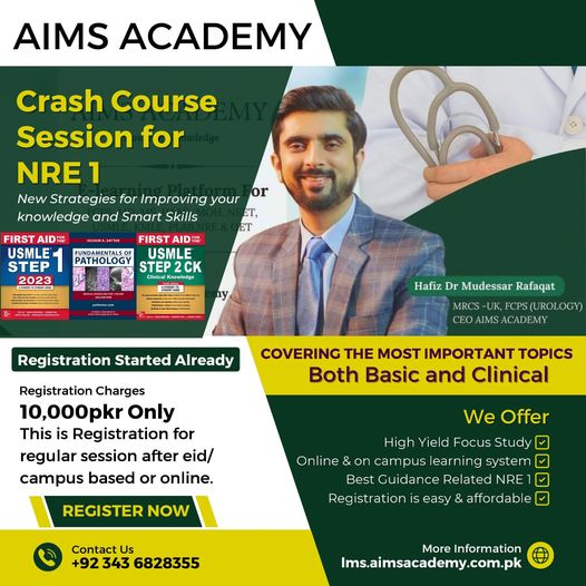 CRASH COURSE AIMS ACADEMY SESSION